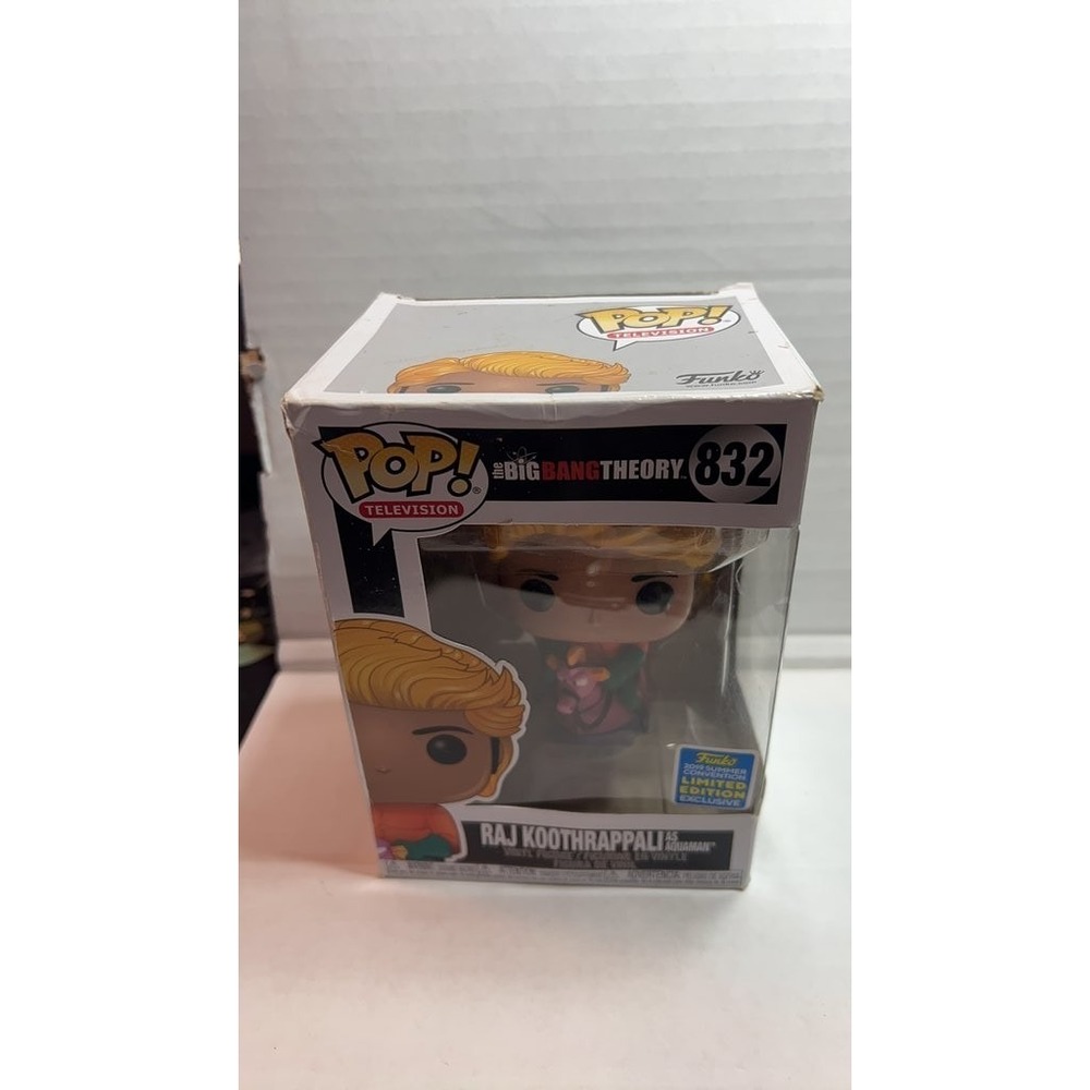 Funko Pop! Television The Big Bang Theory Raj Koothrappali as Aquaman #832
